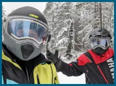 ice fishing catch on Ice Lake